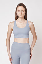 Load image into Gallery viewer, Buttery Soft Power Bra 柔滑棉感後背交織款運動背心 - Baby Blue