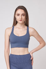 Load image into Gallery viewer, Perfect Fit Warrior Bra 裸感經典雙背帶運動背心 - Lake Blue
