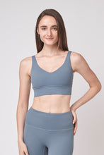 Load image into Gallery viewer, The Magic Bra V領運動背心 - Teal Blue