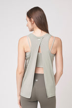 Load image into Gallery viewer, Ultra Soft Tied Tank Top 柔滑棉感外搭背心 - Mint Green