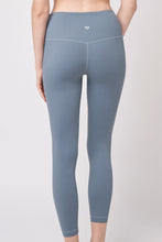 Load image into Gallery viewer, Perfect Fit Leggings 無縫款裸感高腰貼身九分運動褲 - Teal Blue
