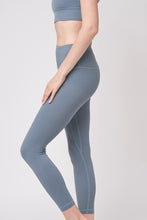 Load image into Gallery viewer, Perfect Fit Leggings 無縫款裸感高腰貼身九分運動褲 - Teal Blue