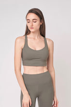 Load image into Gallery viewer, Perfect Fit Warrior Bra 裸感經典雙背帶運動背心 - Army Green
